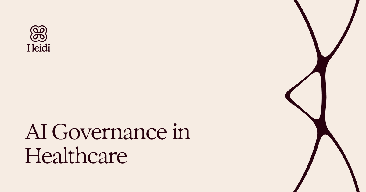 AI Governance in Healthcare