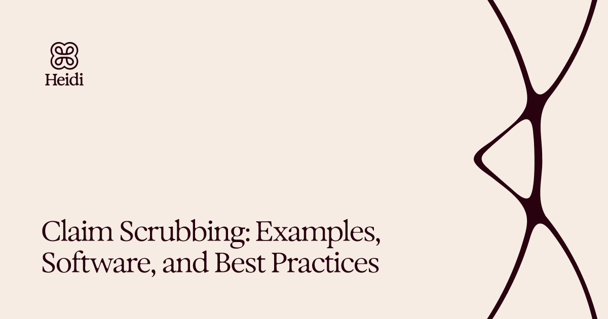 Claim Scrubbing: Examples, Software, and Best Practices