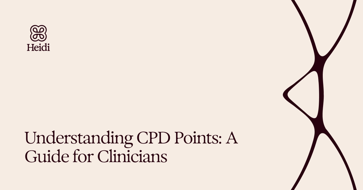 Understanding CPD Points: A Guide for Clinicians 