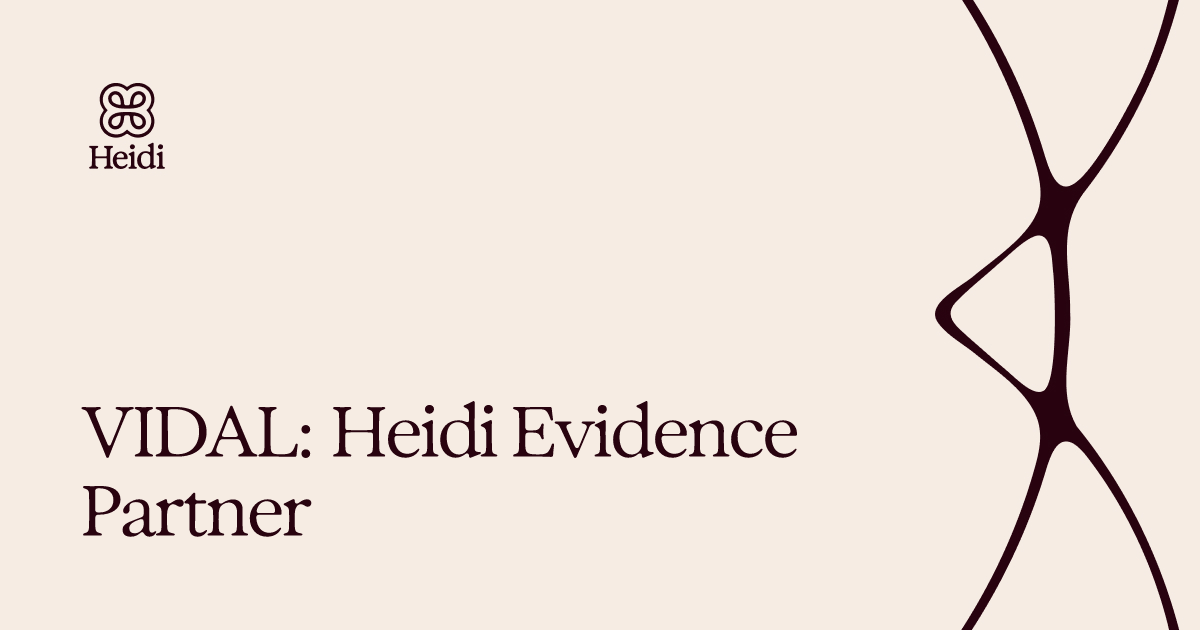 VIDAL: Heidi Evidence Partner