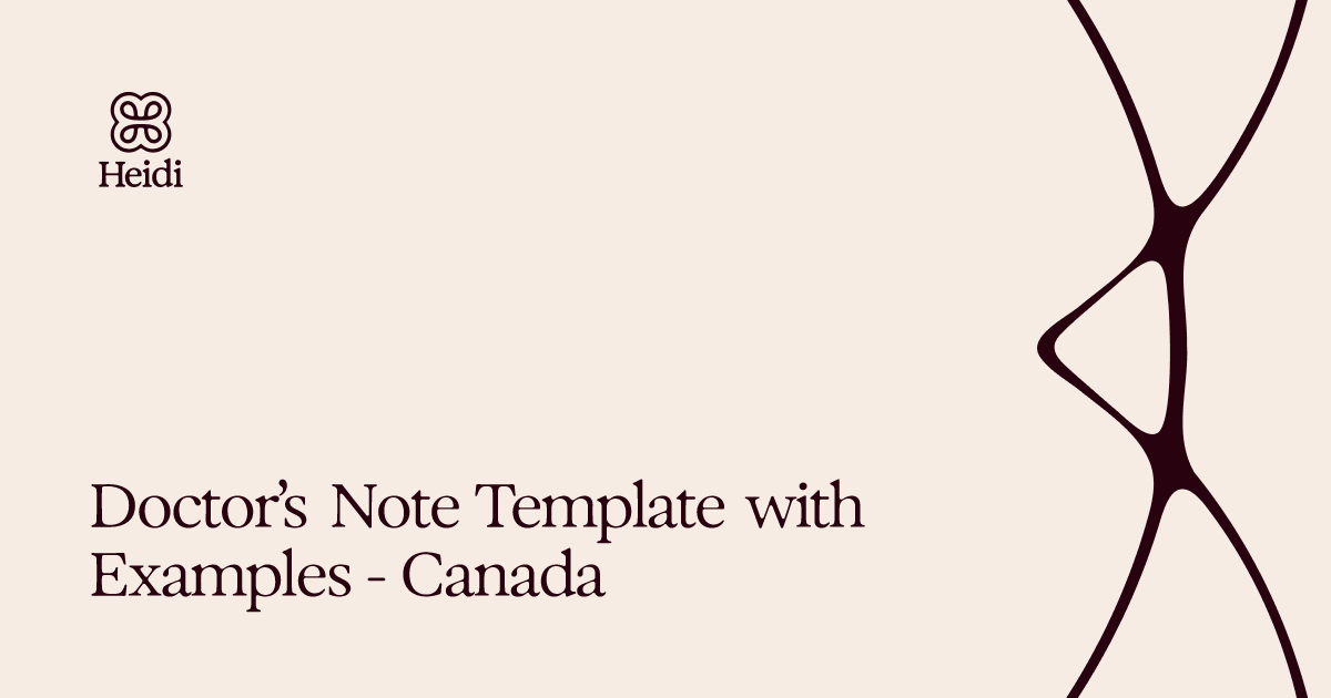 Doctor’s Note Template with Examples - Canada
