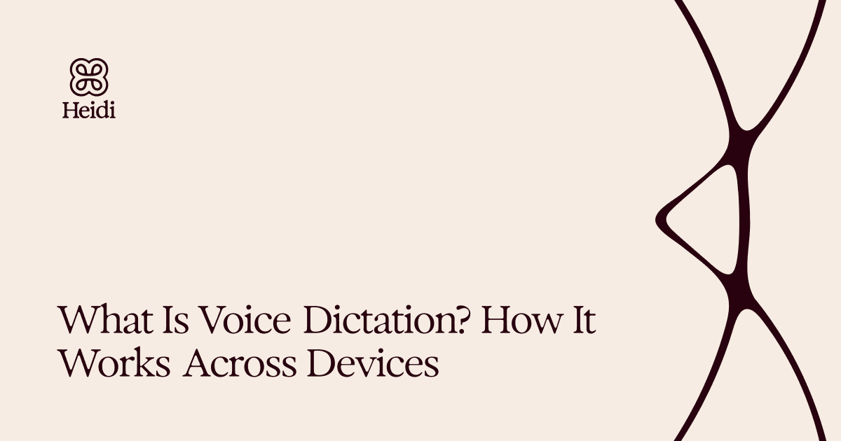 What Is Voice Dictation? How It Works Across Devices